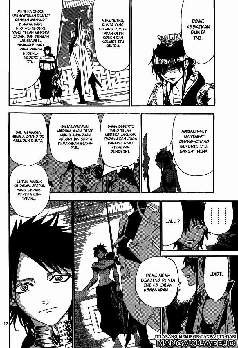 Magi – Labyrinth of Magic chapter 250